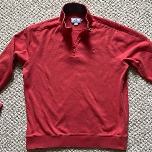 Southern Tide 1/4 Zip Sweater, mens large